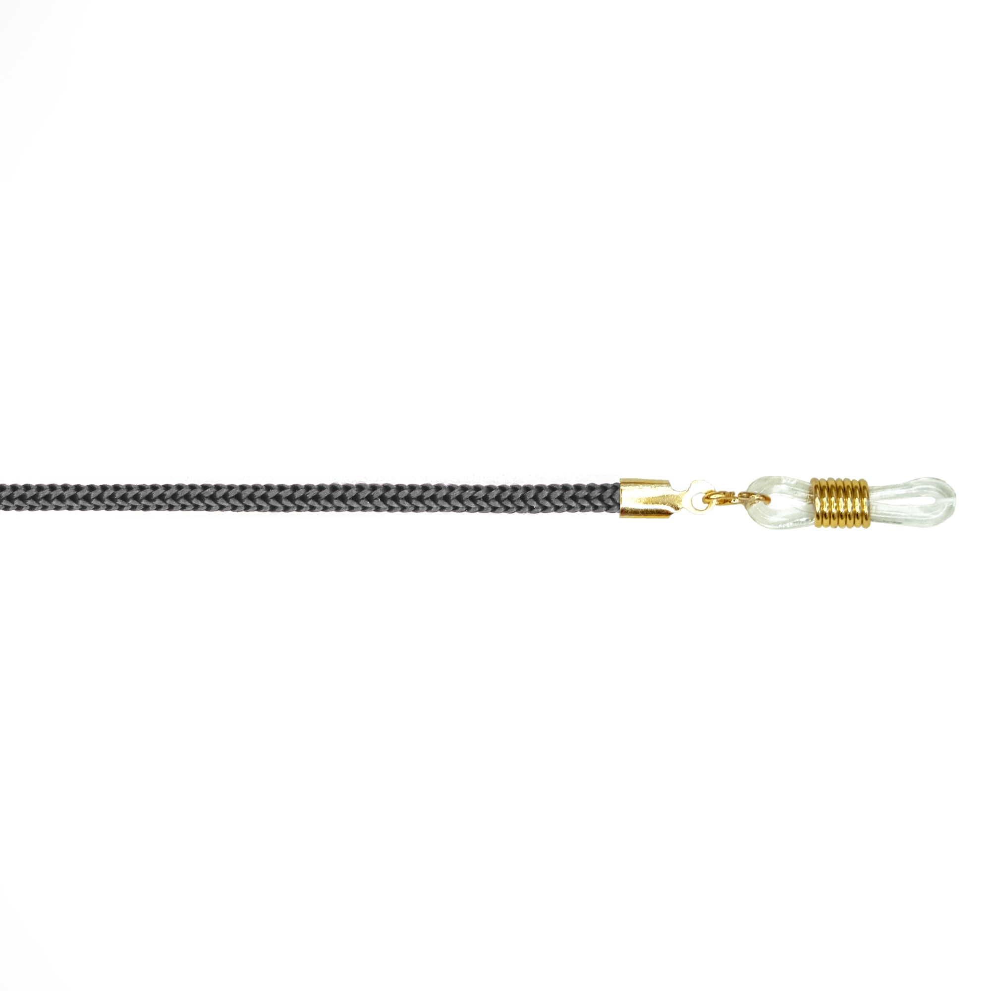 0101004-Cordão Fio PP Cinza C/T  FLAG 9 - Contém 10 Peças  - ENTREGA IMEDIATA   PRODUTO EM PROMOÇÃO