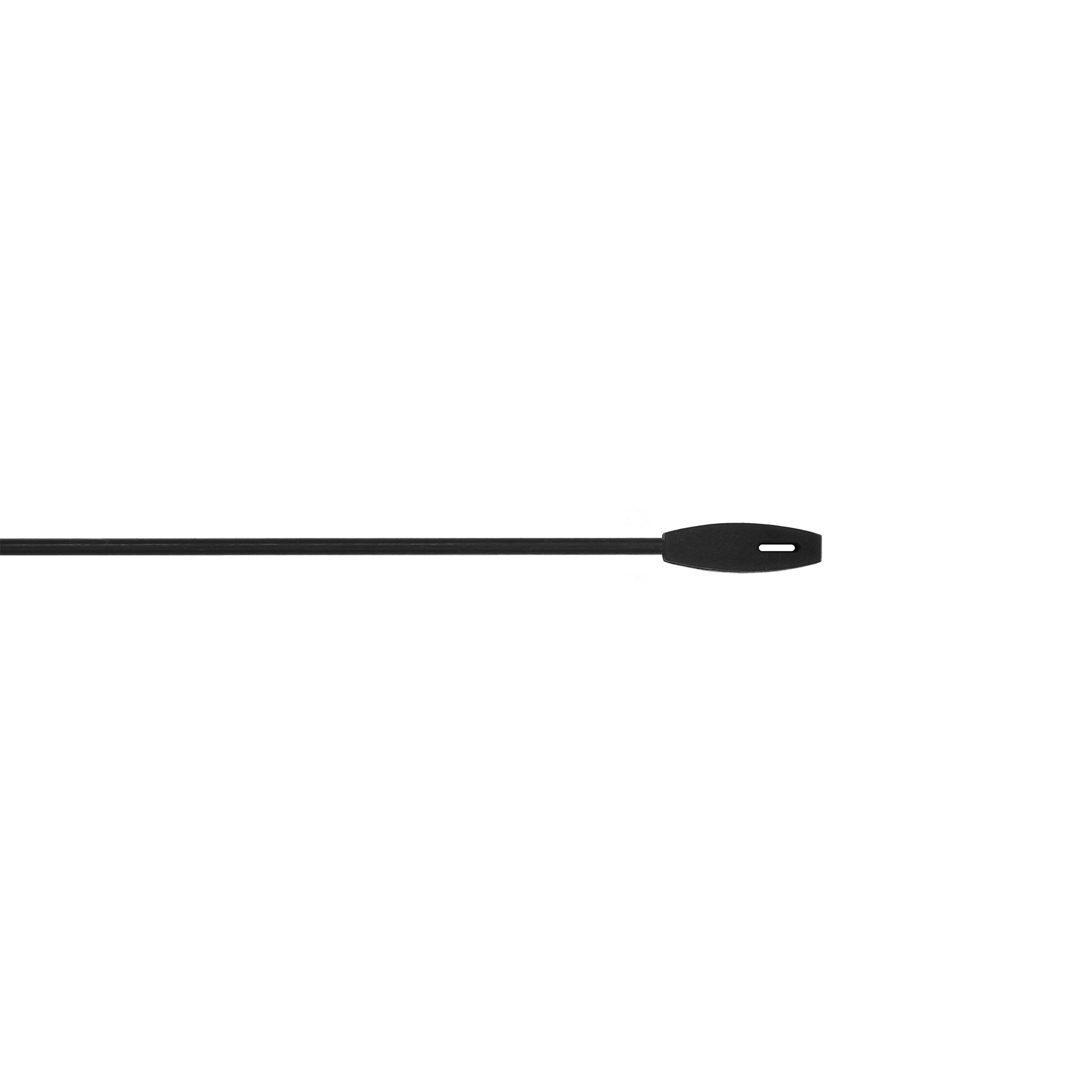 0101112-Cordão Silicone Quadrado Preto - Contém 3 Peças  - ENTREGA IMEDIATA